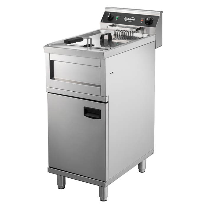 Elektro Fritteuse - 12 Liter - 400x700x850 mm - 6 kW
