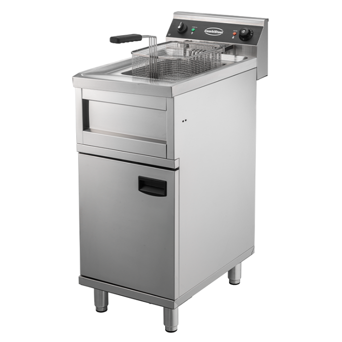 Elektro Fritteuse - 12 Liter - 400x700x850 mm - 6 kW