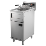 Elektro Fritteuse - 12 Liter - 400x700x850 mm - 6 kW