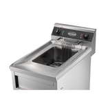 Elektro Fritteuse - 12 Liter - 400x700x850 mm - 6 kW