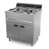 Elektro Fritteuse - 2x12 Liter - 800x700x850 mm - 12 kW