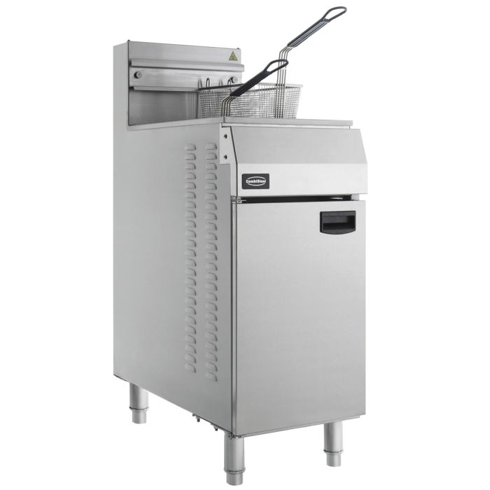 Gas-Fritteuse - 21 Liter - 400x800x1180 mm - 24 kW - Erdgas