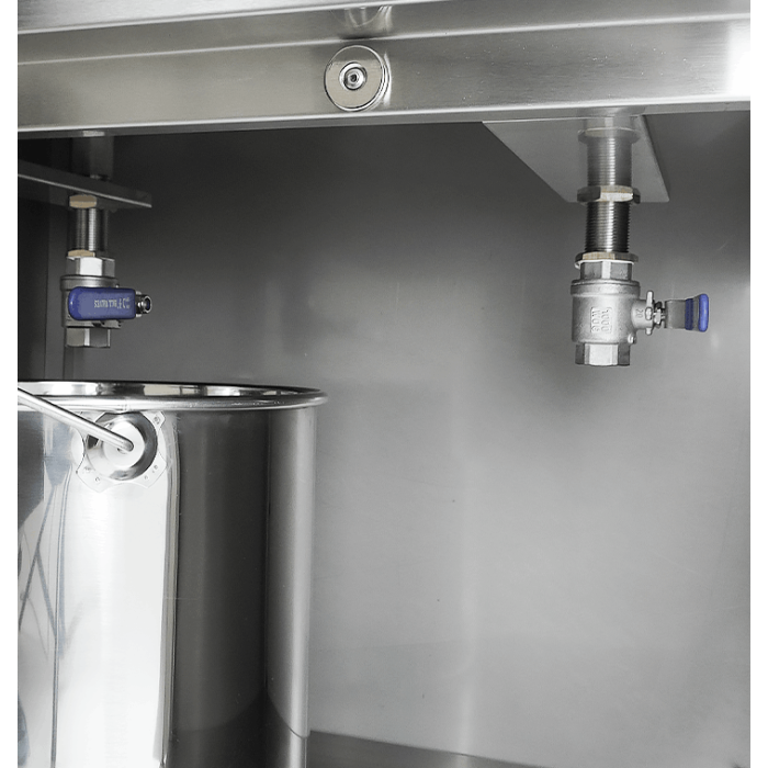 Elektro Fritteuse - 2x9 Liter - 695x530x970 mm - 6,6 kW