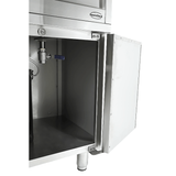 Elektro Fritteuse - 2x9 Liter - 695x530x970 mm - 6,6 kW