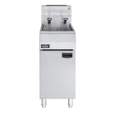 Gas-Fritteuse - 21 Liter - 400x800x1180 mm - 27 kW - Propangas