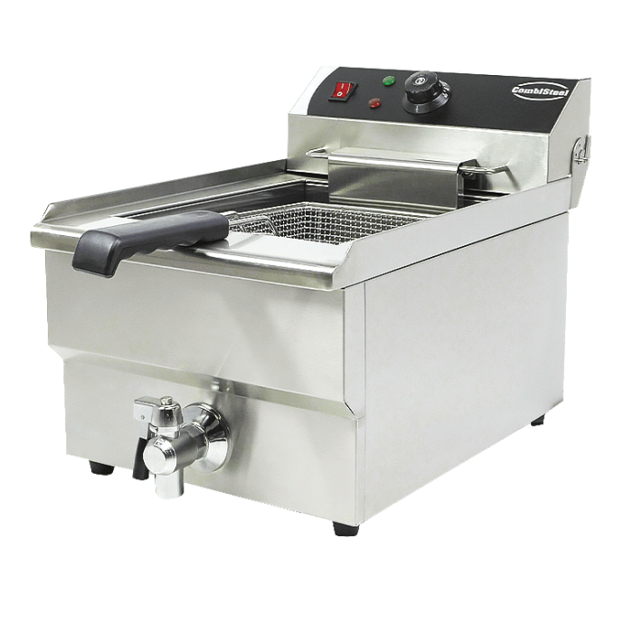 Elektro Tischfritteuse - 10 Liter - 340x560x380 mm - 5 kW