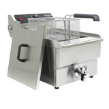 Elektro Tischfritteuse - 10 Liter - 340x560x380 mm - 5 kW