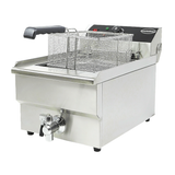Elektro Tischfritteuse - 10 Liter - 340x560x380 mm - 5 kW