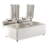 Elektro Tischfritteuse - 2x6 Liter - 590x440x290 mm - 6,6 kW