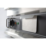 Elektro-Grillplatte - Chrom - 500x520x310 mm - 3 kW