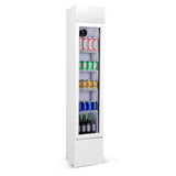 Getränkekühlschrank - 1 Glastür - Schlank - 105 Liter - 360x422x1880 mm
