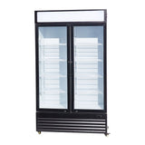 Getränkekühlschrank 2 Türen - 750 Liter - 1120x610x1965 mm - inkl. Räder