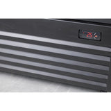 Getränkekühlschrank mit Glasschiebetüren - 780 Liter - 1120x595x2100 mm - inkl. Räder