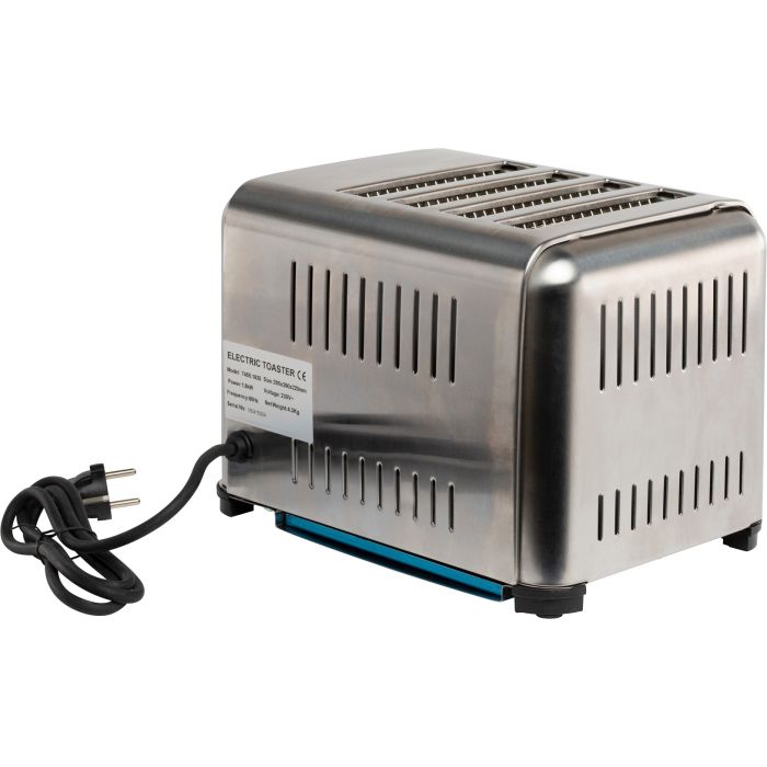 Toaster - 4 Scheiben - 1,8 kW - 290x260x220 mm