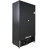 Kühlschrank 2 Glastüren Schwarz NAP-850 - 1120x597x2110 mm - 0.4 kW - Gastro-Bedarf24 GmbH