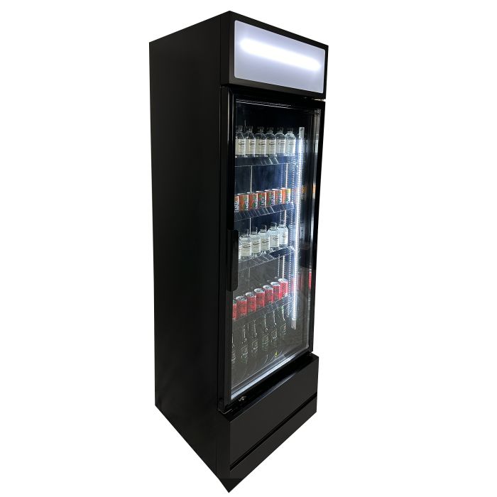 Getränkekühlschrank 1 Tür - 360 Liter - 610x610x1973 mm inkl. Räder