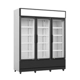 Getränkekühlschrank 3 Türen - 1065 Liter - 1600x610x1973 mm - inkl. Räder