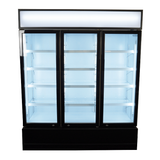 Getränkekühlschrank 3 Türen - 1065 Liter - 1600x610x1973 mm - inkl. Räder