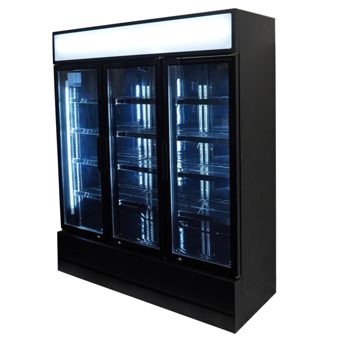 Getränkekühlschrank 3 Türen - 1065 Liter - 1600x610x1973 mm - inkl. Räder