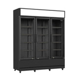 Getränkekühlschrank 3 Türen - 1065 Liter - 1600x610x1973 mm - inkl. Räder