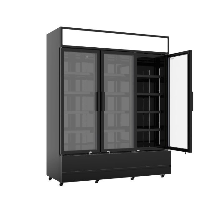 Getränkekühlschrank 3 Türen - 1065 Liter - 1600x610x1973 mm - inkl. Räder