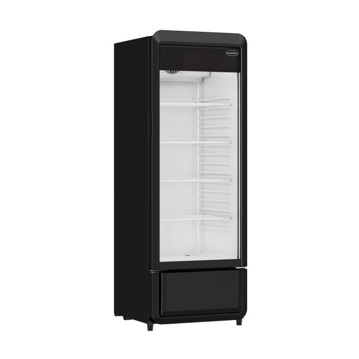 Getränkekühlschrank 1 Tür - 240 Liter - Schwarz - 540x560x1525 mm
