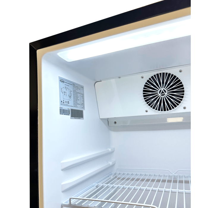 Getränkekühlschrank 1 Tür - 280 Liter - Schwarz - 540x560x1725 mm