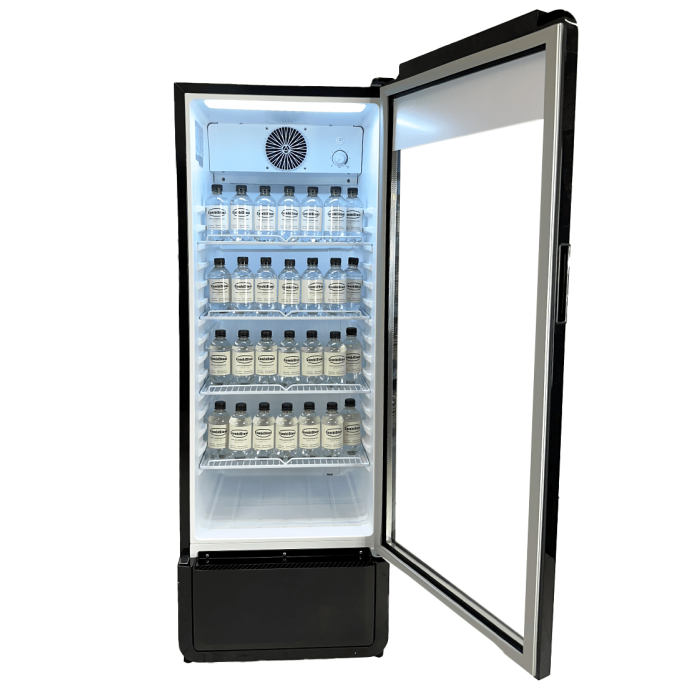 Getränkekühlschrank 1 Tür - 280 Liter - Schwarz - 540x560x1725 mm