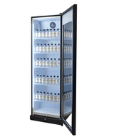 Kühlschrank 1 Glastür PIB-360R - 595x585x1864 mm - 0,32 kW - Gastro-Bedarf24 GmbH