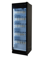 Kühlschrank 1 Glastür PIB-360R - 595x585x1864 mm - 0,32 kW - Gastro-Bedarf24 GmbH