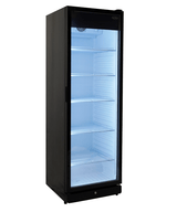 Kühlschrank 1 Glastür PIB-360R - 595x585x1864 mm - 0,32 kW - Gastro-Bedarf24 GmbH