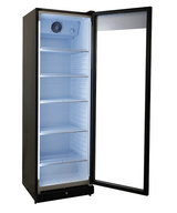 Kühlschrank 1 Glastür PIB-360R - 595x585x1864 mm - 0,32 kW - Gastro-Bedarf24 GmbH