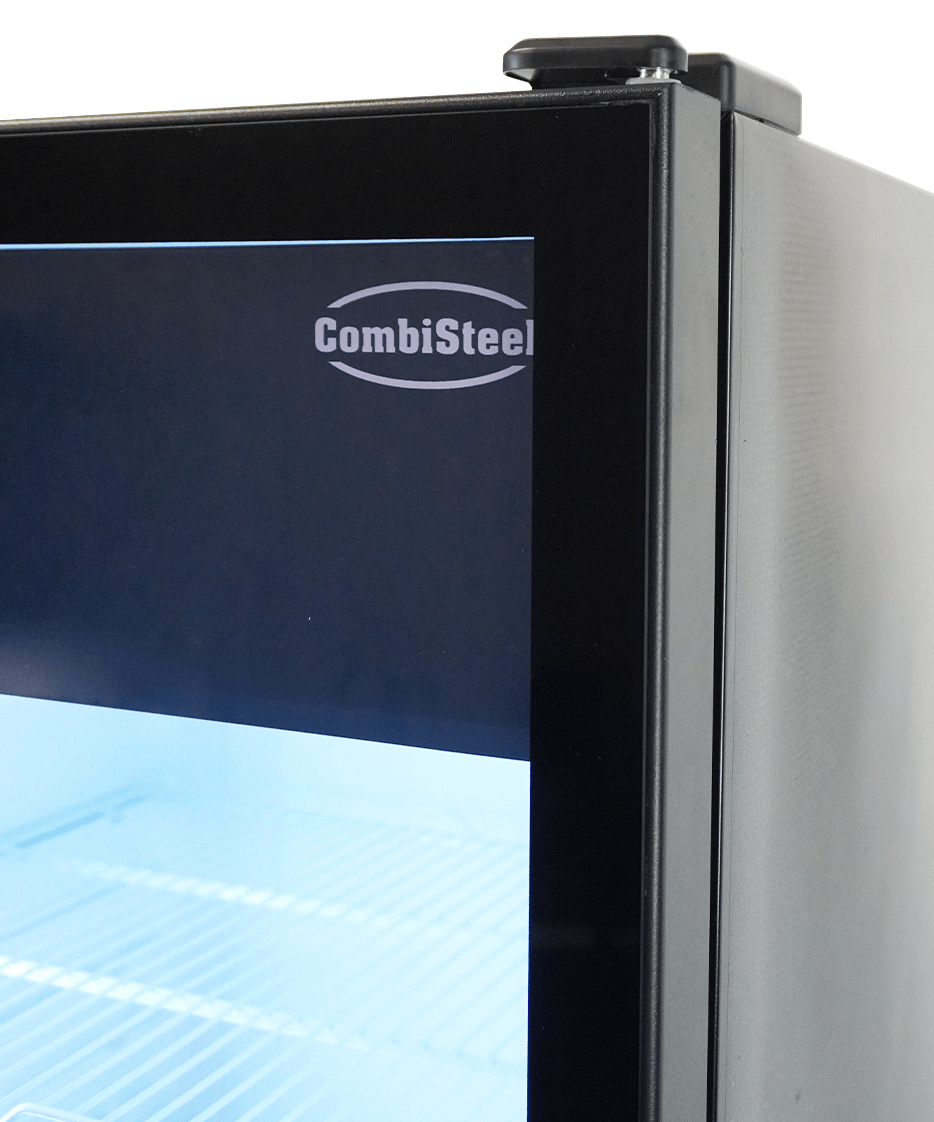 Kühlschrank 1 Glastür PIB-360R - 595x585x1864 mm - 0,32 kW - Gastro-Bedarf24 GmbH