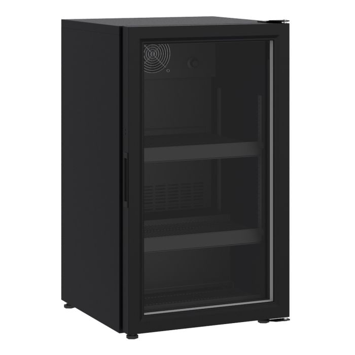 Barkühlschrank 1 Tür - Schwarz - 136 Liter - 500x585x885 mm