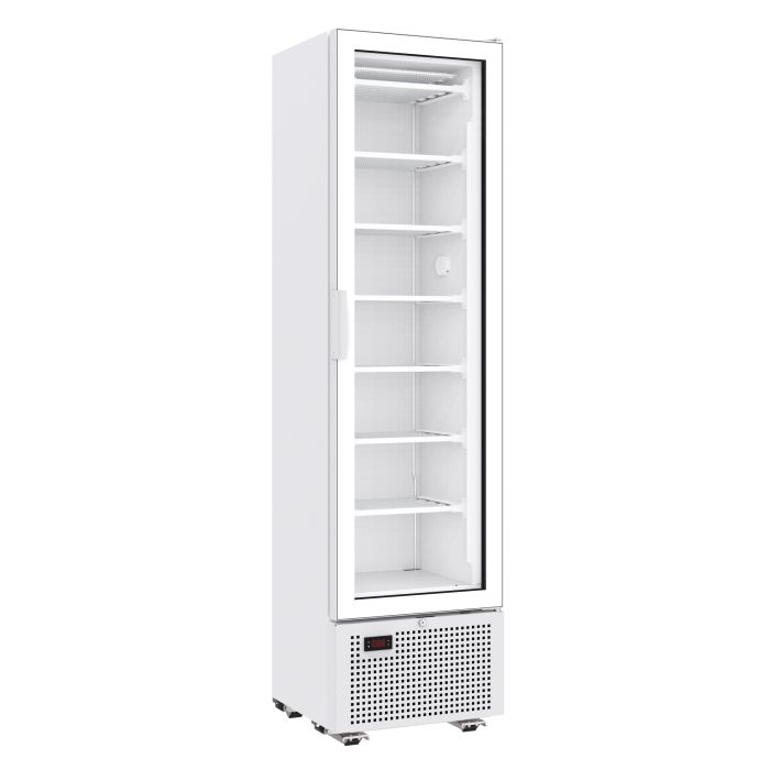 Tiefkühlschrank 1 Glastür - 221 Liter - 494x521x1915 mm