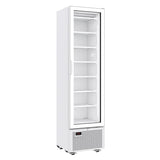 Tiefkühlschrank 1 Glastür - 221 Liter - 494x521x1915 mm