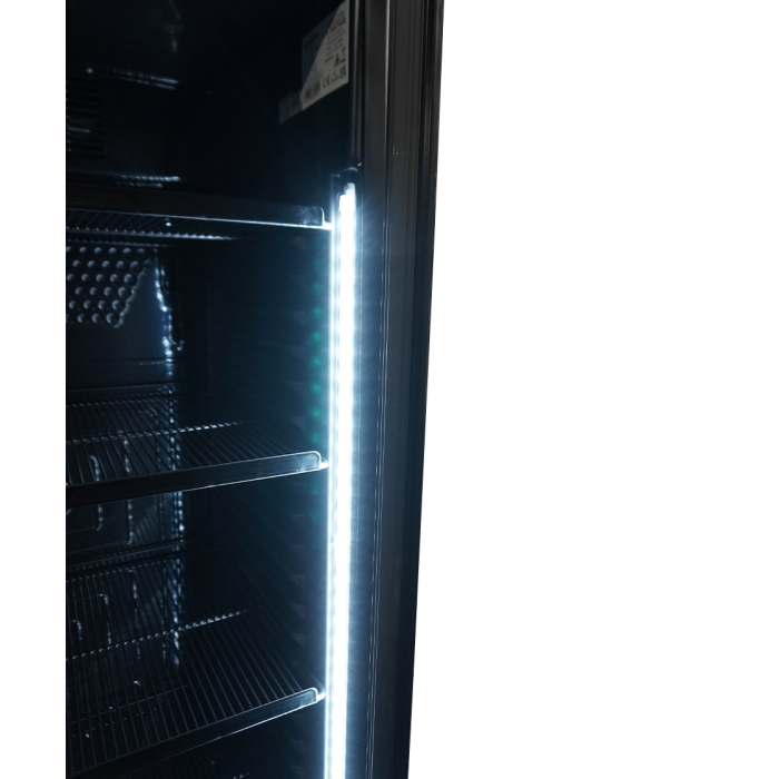 Getränkekühlschrank 1 Glastür - 382 Liter - 595x620x1863 mm