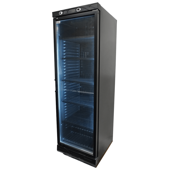 Getränkekühlschrank 1 Glastür - 382 Liter - 595x620x1863 mm