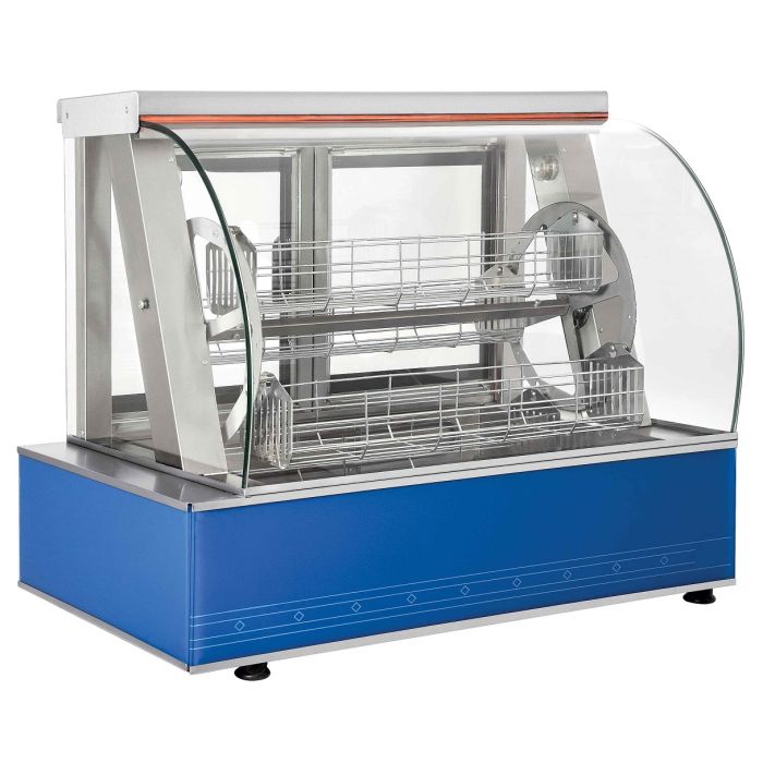 Elektro Hähnchengrill - 4 Körbe - 5,4 kW - 940x590x790 mm