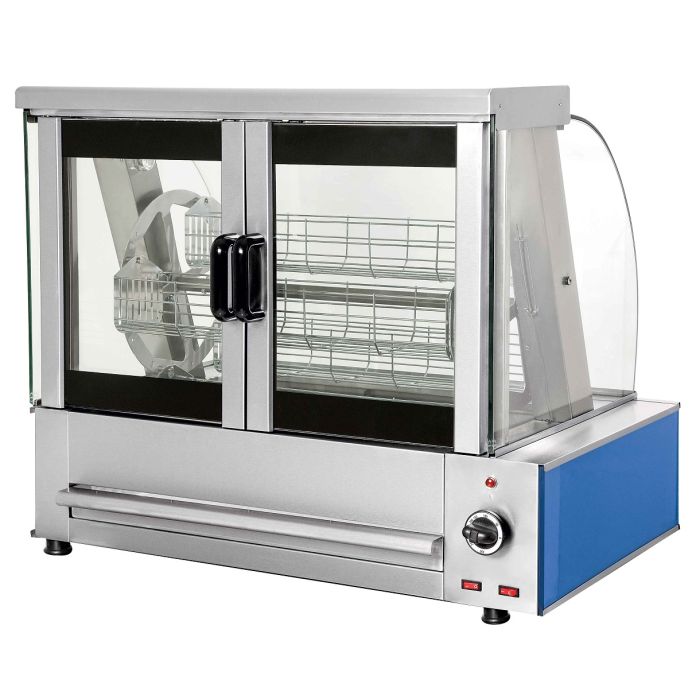Elektro Hähnchengrill - 4 Körbe - 5,4 kW - 940x590x790 mm