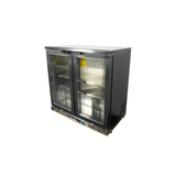 Dry Aging - Fleischreifeschrank - 198 Liter - 2 Glastüren - 920x550x910 mm
