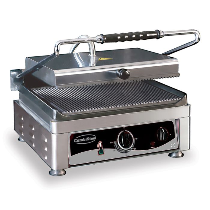 Kontaktgrill - Gerillt - 510x500x300 mm - 3 kW