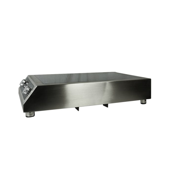 Induktionsherd 2 Zonen - Tischgerät - 408x700x145 mm - 7 kW
