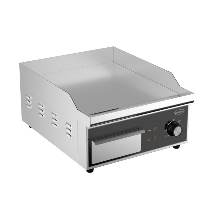 Elektro-Grillplatte - Glatt -  360x450x220 mm - 2 kW