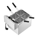 Nudelkocher - 8 Liter - inkl. Körbe - 3,15 kW - 550x470x380 mm