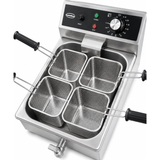 Nudelkocher - 8 Liter - inkl. Körbe - 3,15 kW - 550x470x380 mm