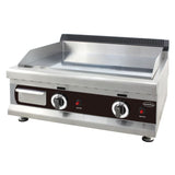 Gas-Grillplatte - Chrom - 650x575x365 mm - 6 kW