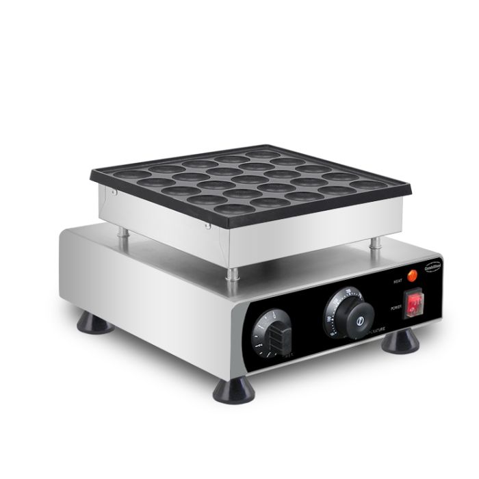 Poffertjes Waffeleisen - 1 Platte - 0,9 kW - 300x330x190 mm