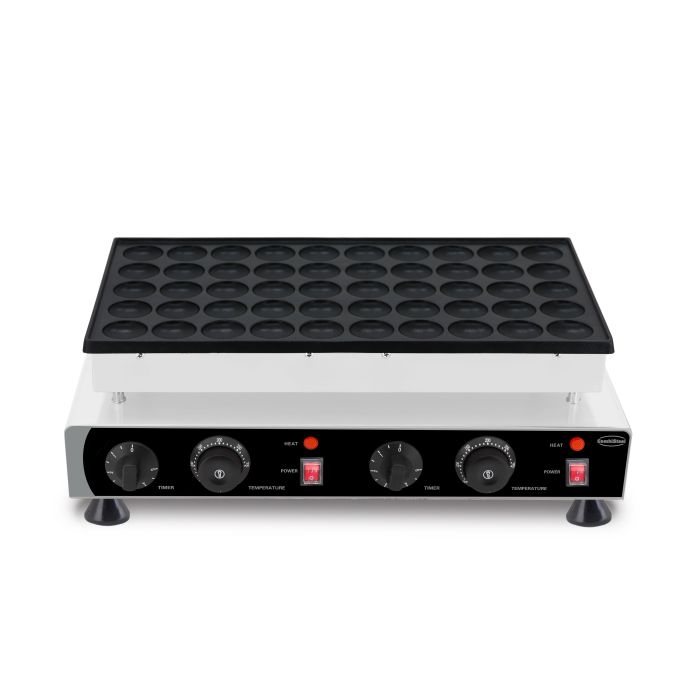Poffertjes Waffeleisen - 1 Platte - 1,8 kW - 540x335x200 mm