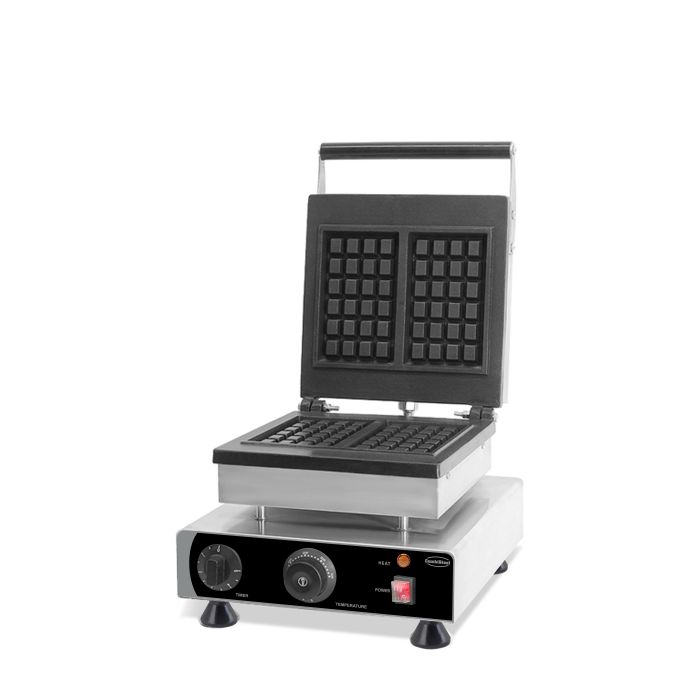 Belgische Waffeleisen - 2 Stück - 1,75 kW -305x430x505 mm